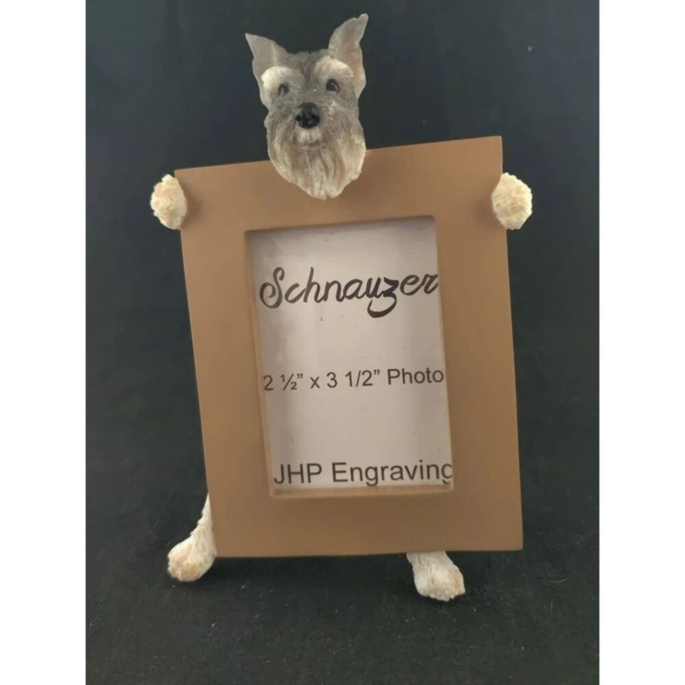 Vintage Schnauzer Photo Frame